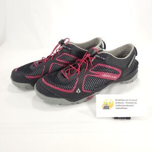 Vaspue All Terrain Athletic Running Shoe Womens Size 10.5 7053 Black Red